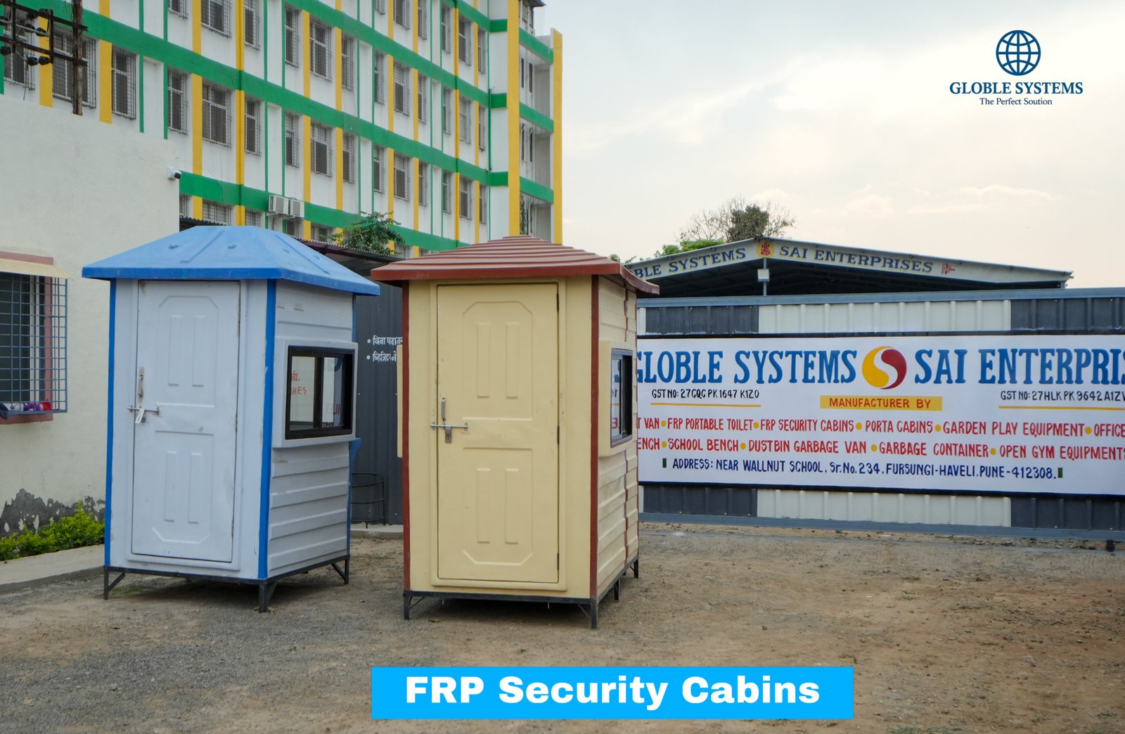 FRP Portable Security Cabin